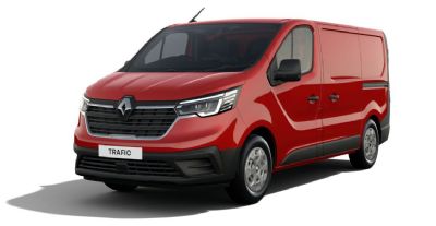 Renault New Trafic Van Magma Red